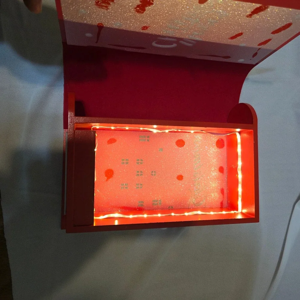 Battery Operated Lighted Hollowed Out‎ Christmas Book